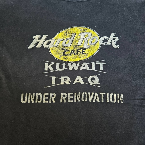 Hard Rock Cafe Operation Desert Storm Iraq Shirt Sz L - Picture 4 of 4